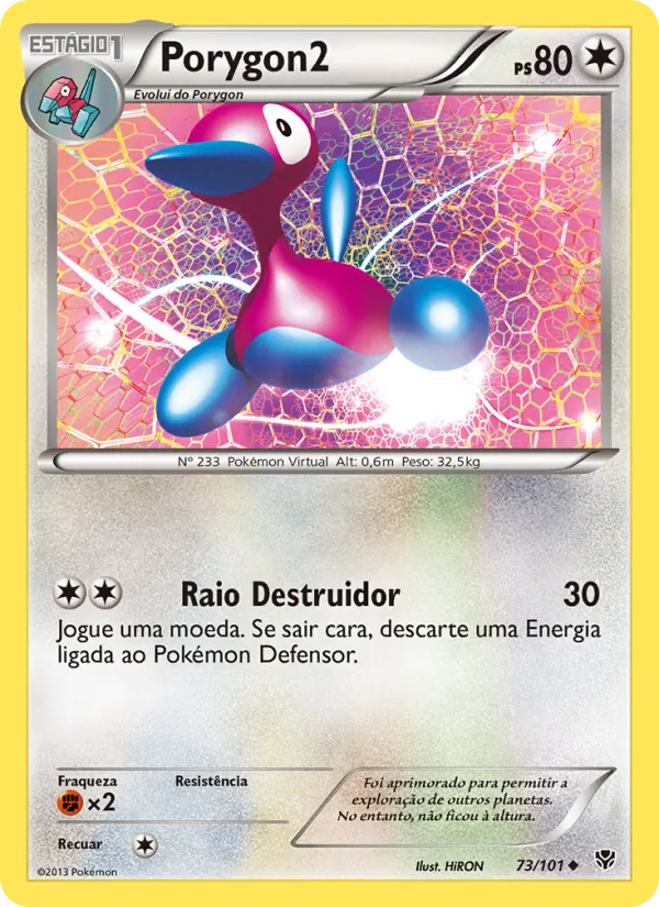 Porygon2 (Plasma Blast #73/101)