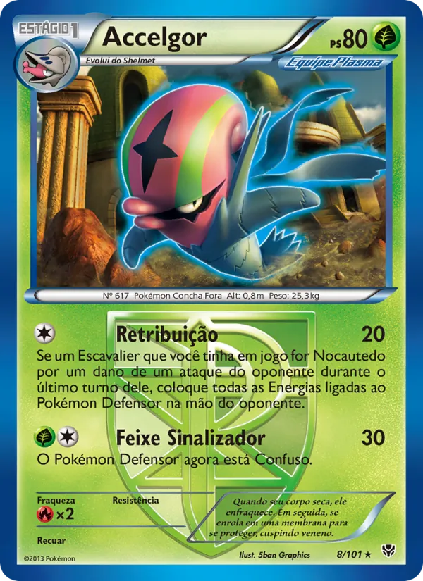 Accelgor (Plasma Blast #8/101)