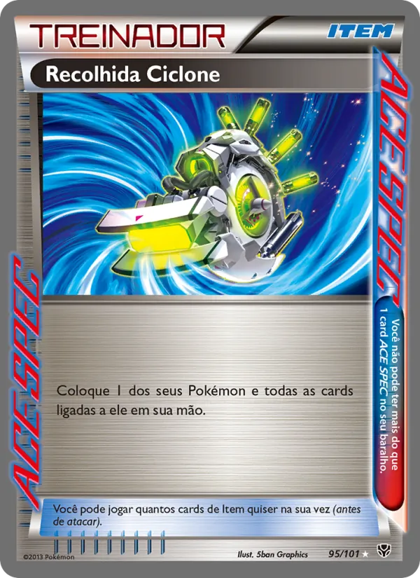 Recolhida Ciclone (Plasma Blast #95/101)