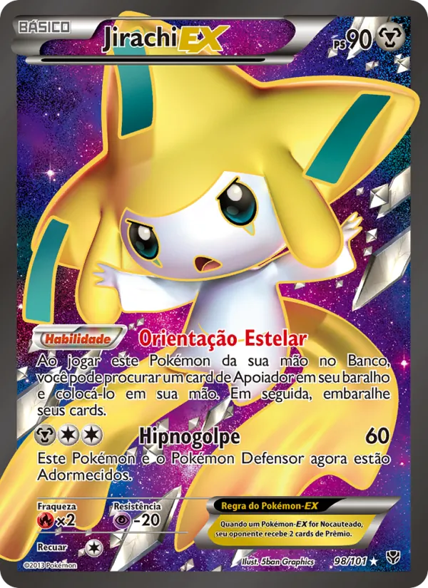 Jirachi-EX (Plasma Blast #98/101)