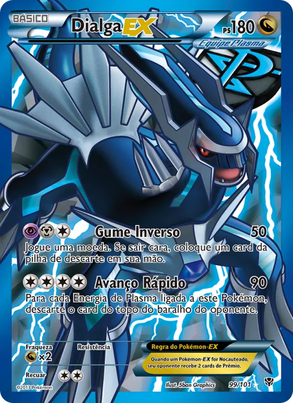 Dialga-EX (Plasma Blast #99/101)