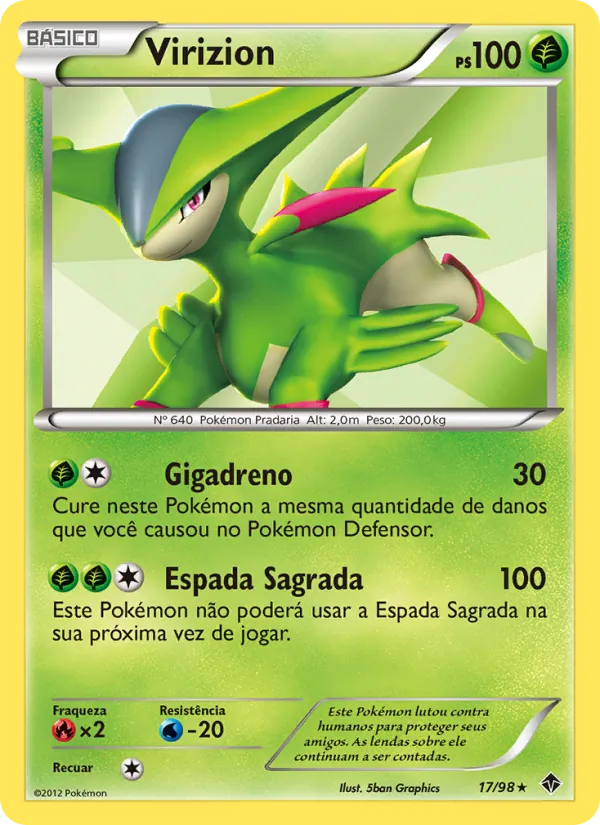 Virizion (Emerging Powers #17/98)