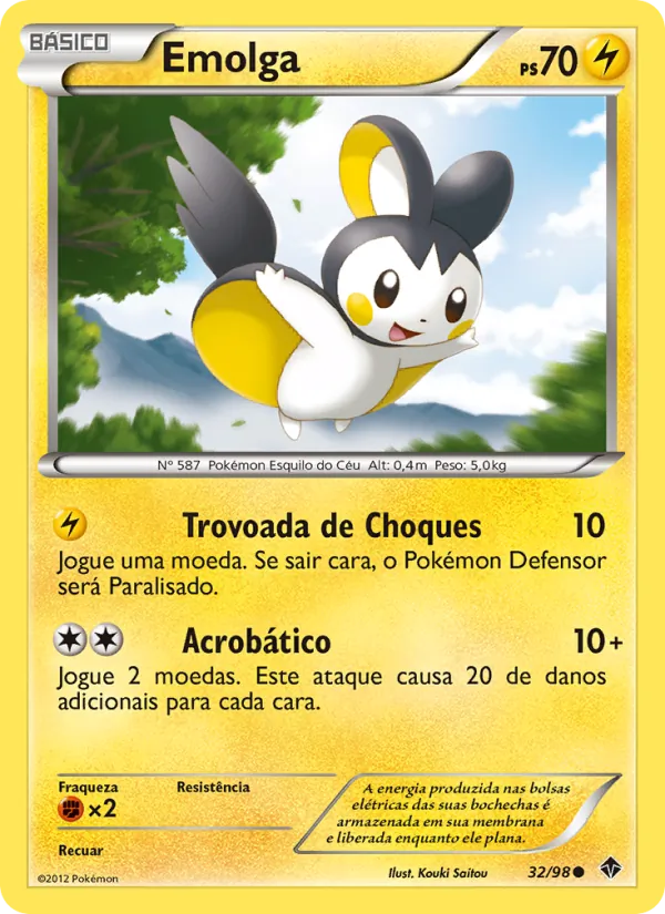 Emolga (Emerging Powers #32/98)