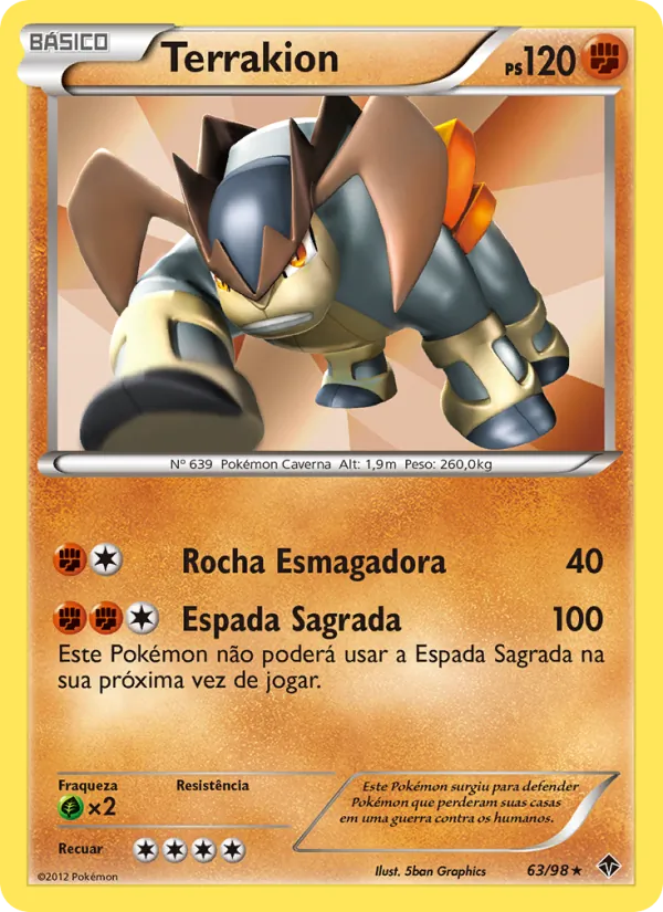 Terrakion (Emerging Powers #63/98)