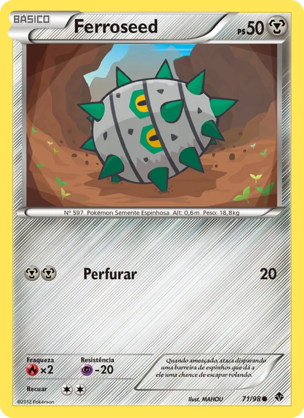 Ferroseed (Emerging Powers #71/98)