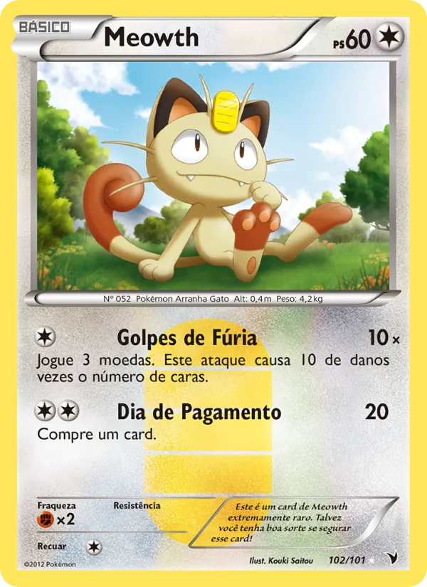 Meowth (Noble Victories #102/101)