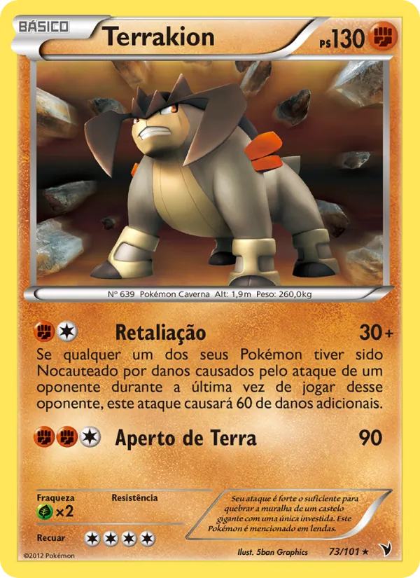 Terrakion (Noble Victories #73/101)
