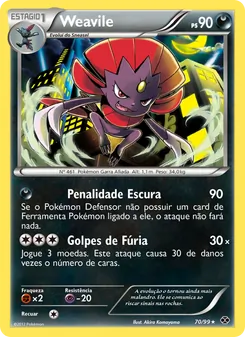 Weavile (Next Destinies #70/99)