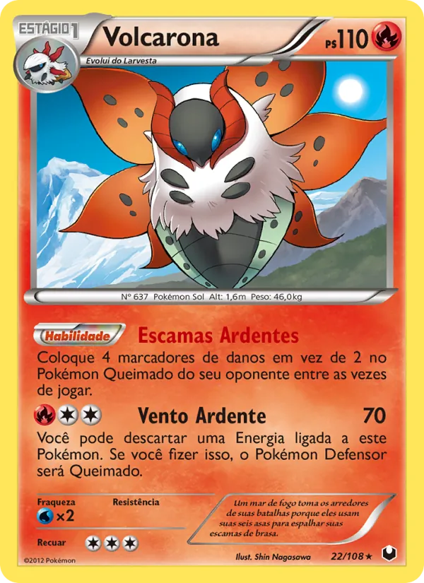 Volcarona (Dark Explorers #22/108)