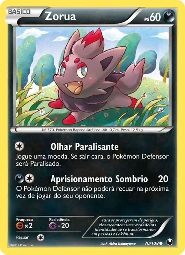 Zorua (Dark Explorers #70/108)