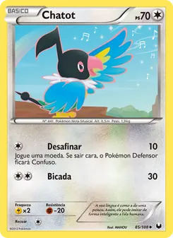 Chatot (Dark Explorers #85/108)