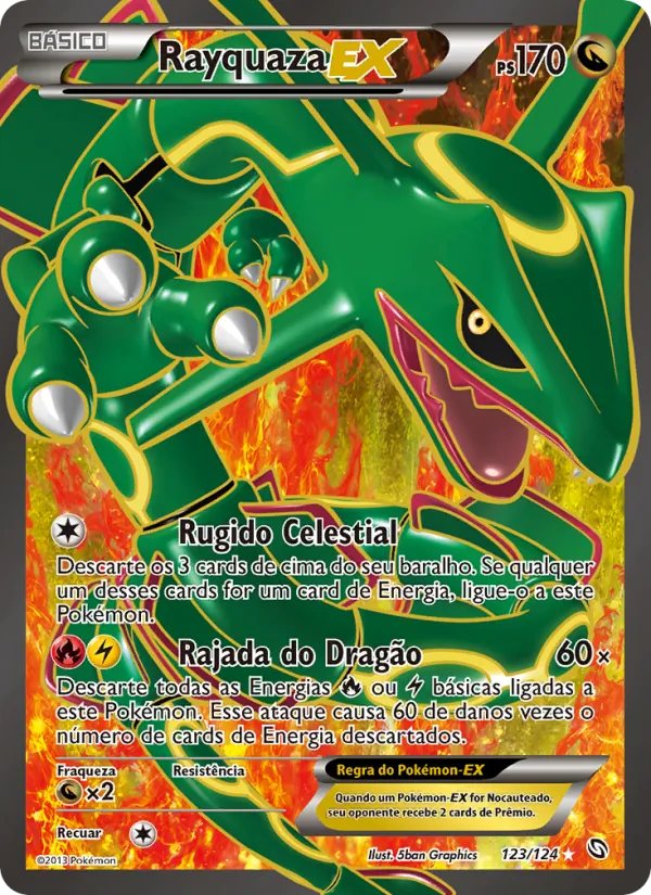 Rayquaza-EX (Dragons Exalted #123/124)