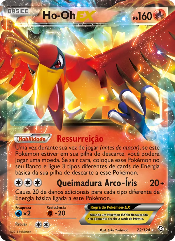Ho-Oh-EX (Dragons Exalted #22/124)