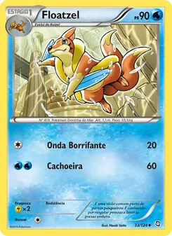 Floatzel (Dragons Exalted #33/124)