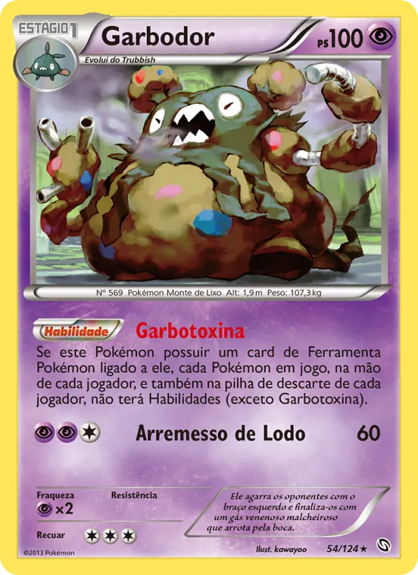 Garbodor (Dragons Exalted #54/124)