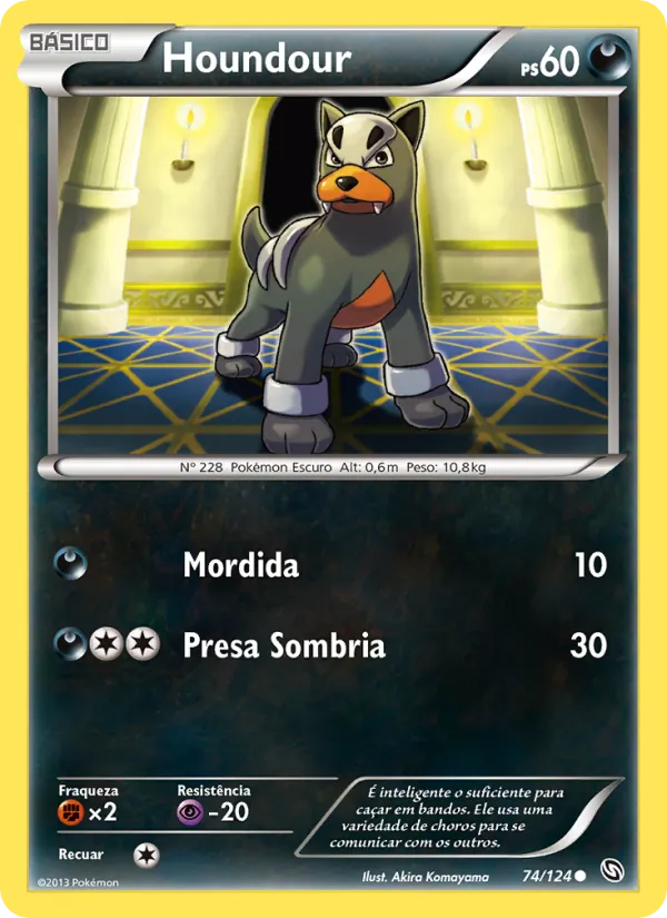 Houndour (Dragons Exalted #74/124)