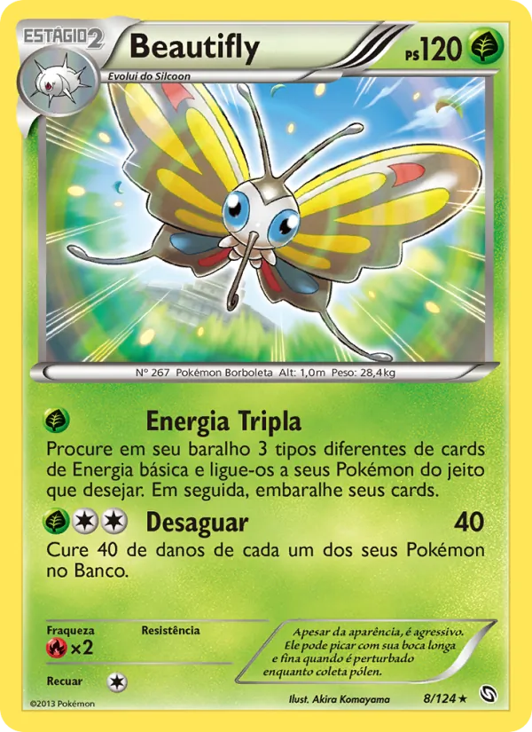 Beautifly (Dragons Exalted #8/124)