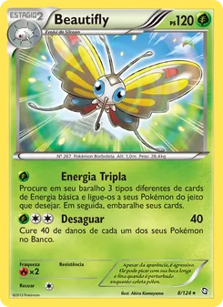 Beautifly (Dragons Exalted #8/124)