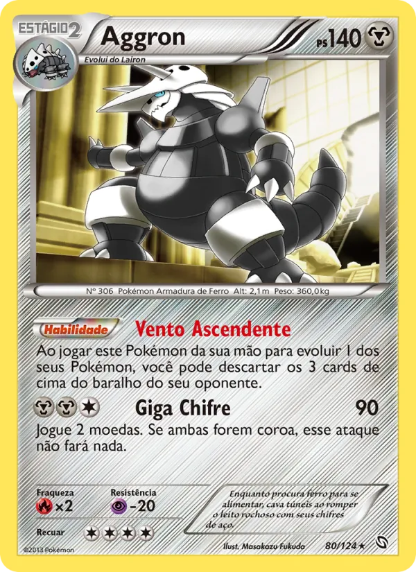Aggron (Dragons Exalted #80/124)
