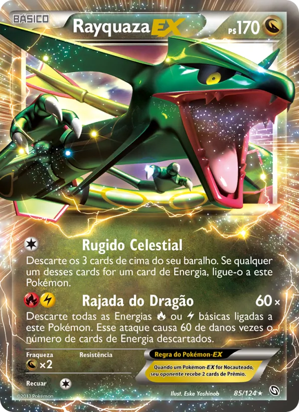 Rayquaza-EX (Dragons Exalted #85/124)