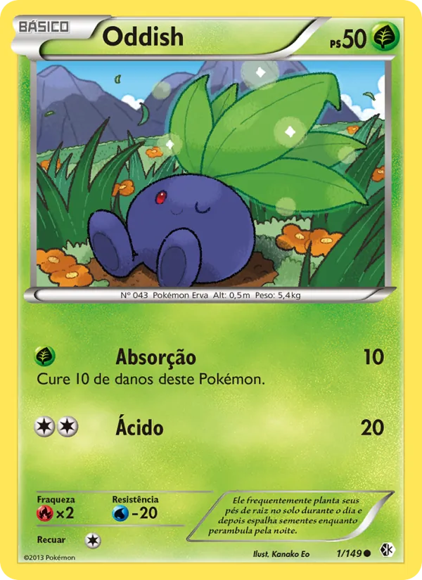 Oddish (Boundaries Crossed #1/149)