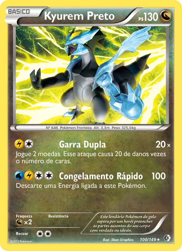 Kyurem Preto (Boundaries Crossed #100/149)