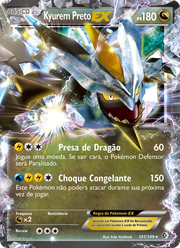 Kyurem Preto-EX (Boundaries Crossed #101/149)