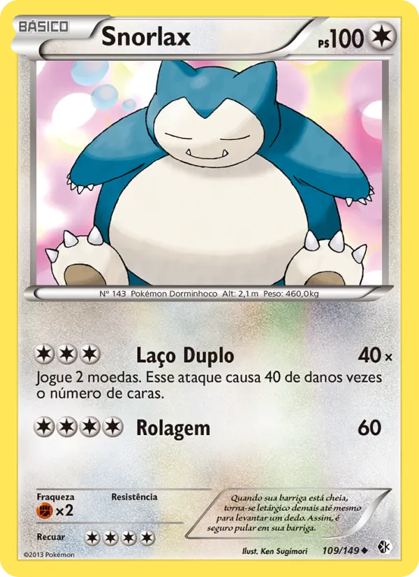 Snorlax (Boundaries Crossed #109/149)