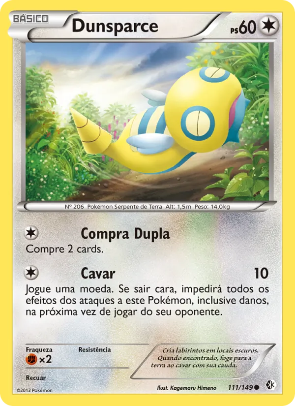 Dunsparce (Boundaries Crossed #111/149)