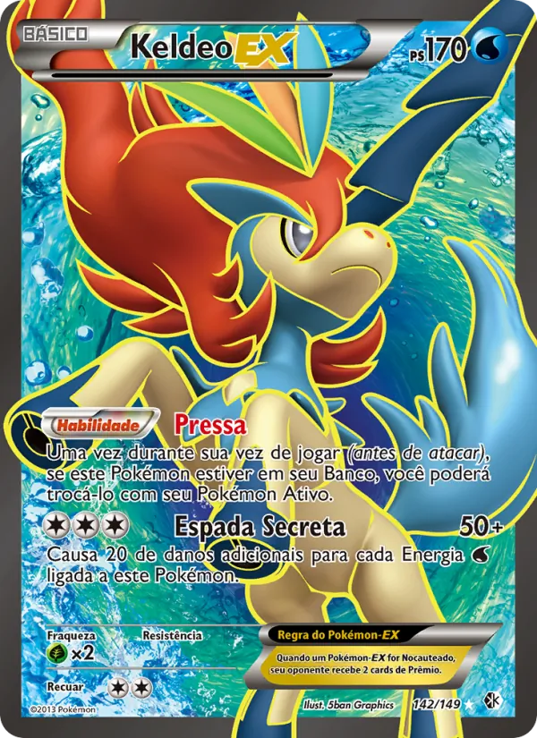 Keldeo-EX (Boundaries Crossed #142/149)