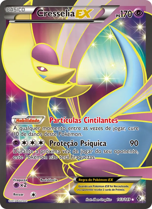 Cresselia-EX (Boundaries Crossed #143/149)