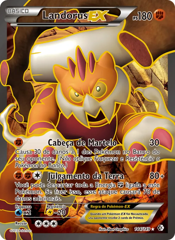 Landorus-EX (Boundaries Crossed #144/149)