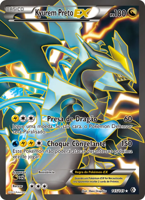 Kyurem Preto-EX (Boundaries Crossed #145/149)