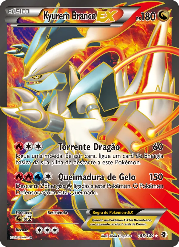 Kyurem Branco-EX (Boundaries Crossed #146/149)