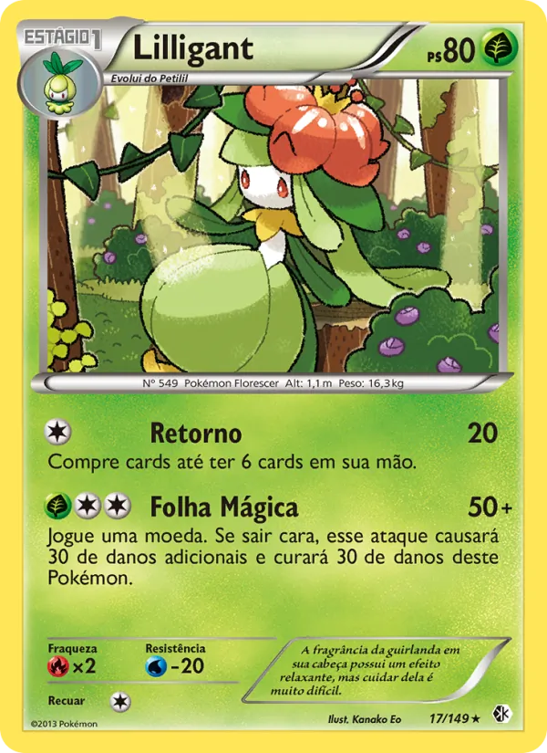 Lilligant (Boundaries Crossed #17/149)