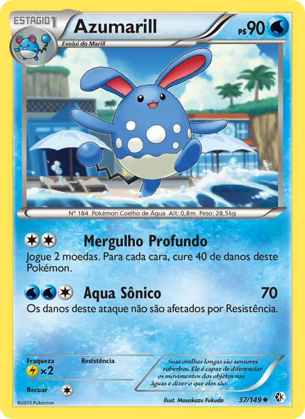 Azumarill (Boundaries Crossed #37/149)