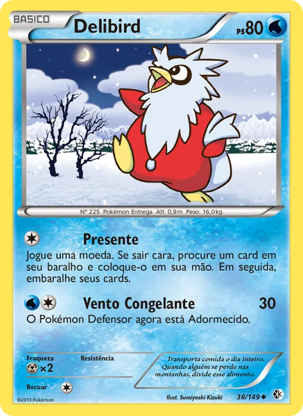 Delibird (Boundaries Crossed #38/149)