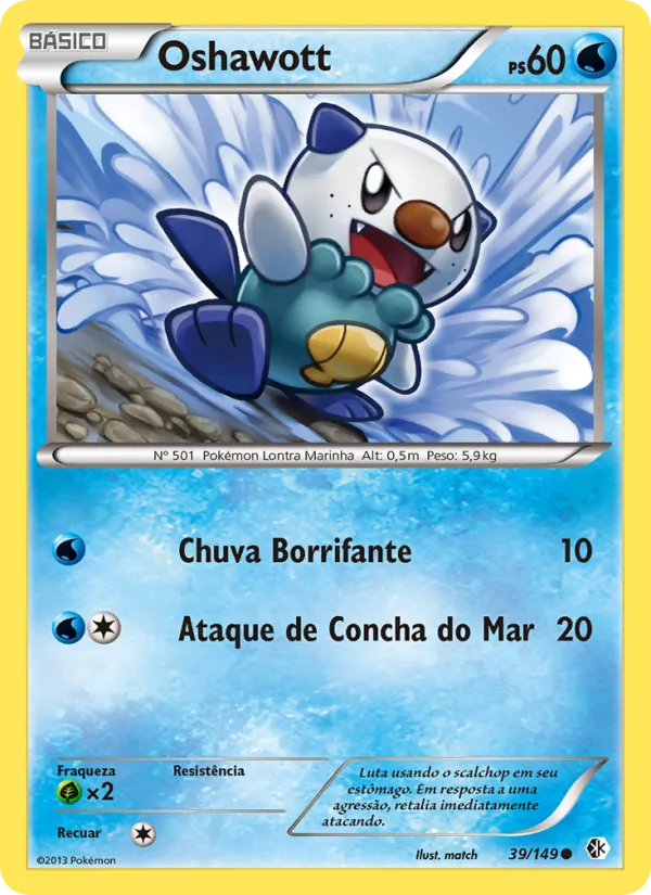 Oshawott (Boundaries Crossed #39/149)