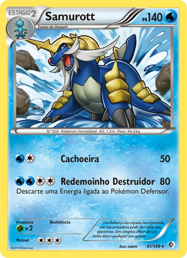 Samurott (Boundaries Crossed #41/149)