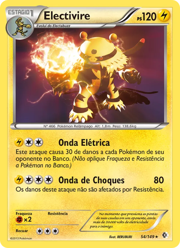 Electivire (Boundaries Crossed #54/149)