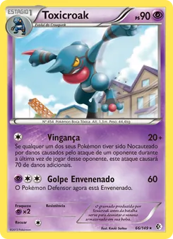 Toxicroak (Boundaries Crossed #66/149)