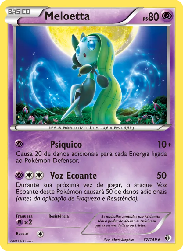 Meloetta (Boundaries Crossed #77/149)