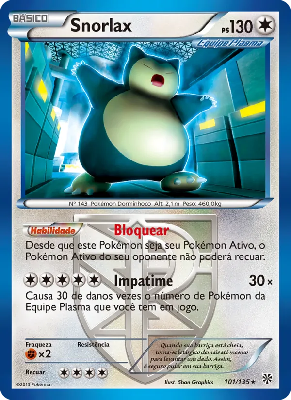 Snorlax (Plasma Storm #101/135)