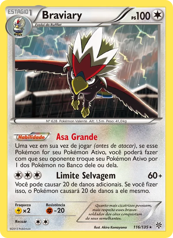 Braviary (Plasma Storm #116/135)