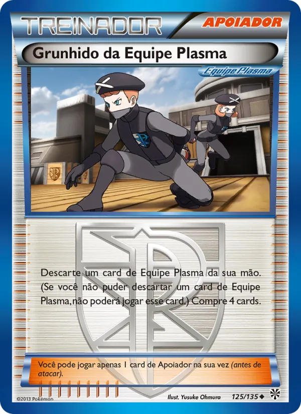 Grunhido da Equipe Plasma (Plasma Storm #125/135)