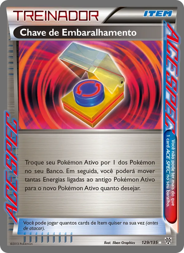 Chave de Embaralhamento (Plasma Storm #129/135)