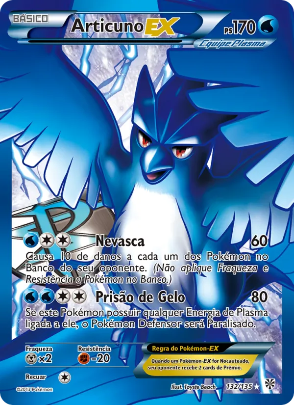 Articuno-EX (Plasma Storm #132/135)