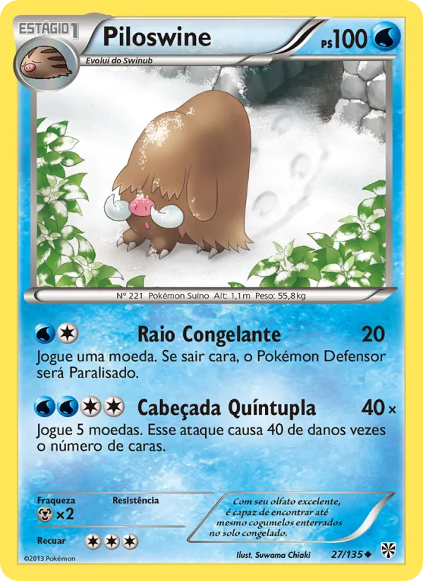 Piloswine (Plasma Storm #27/135)