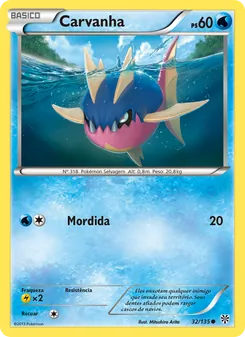 Carvanha (Plasma Storm #32/135)