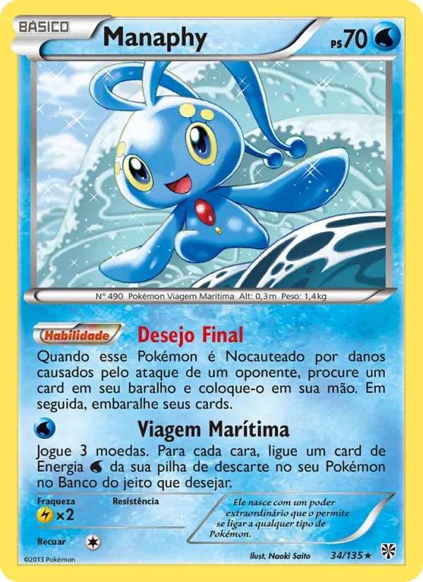 Manaphy (Plasma Storm #34/135)